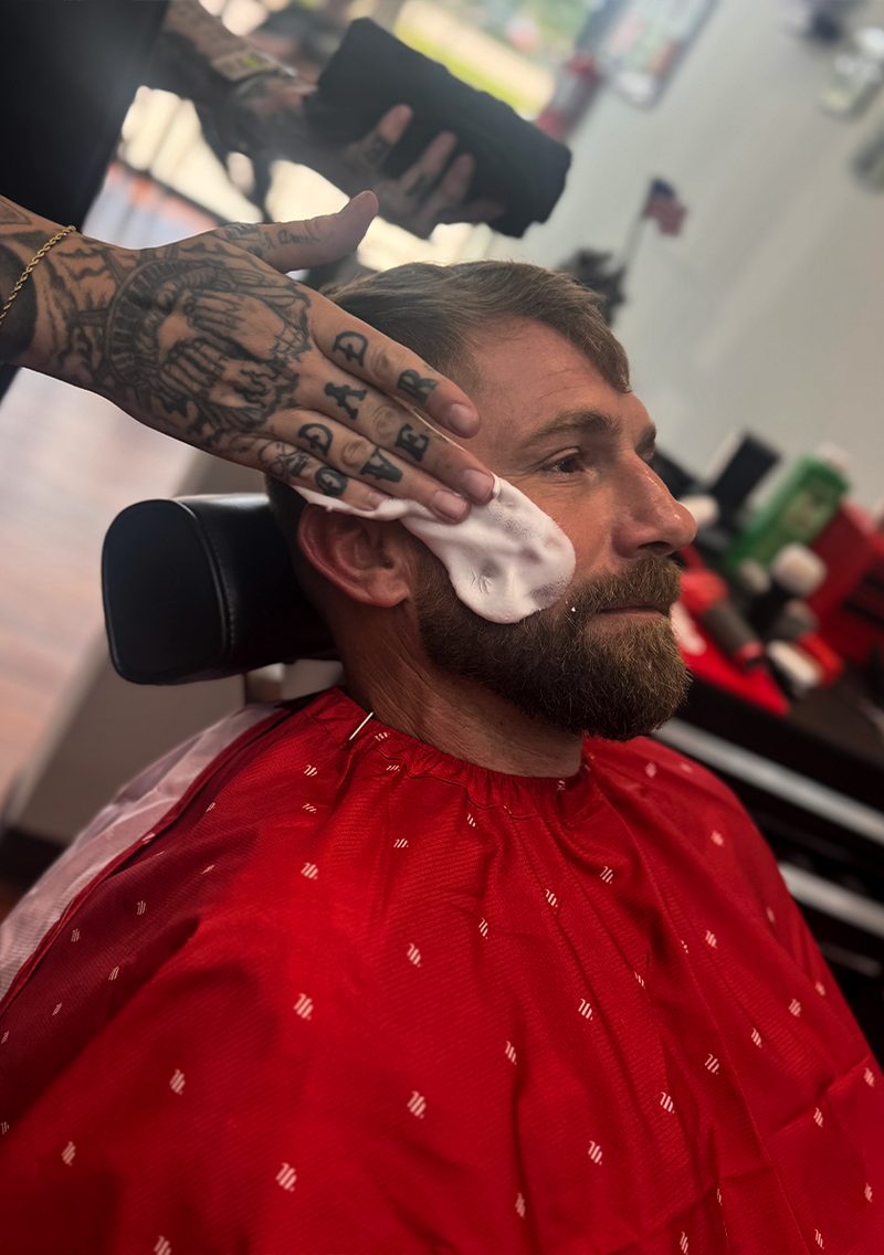 Hot Towel Shave at Razor Republic